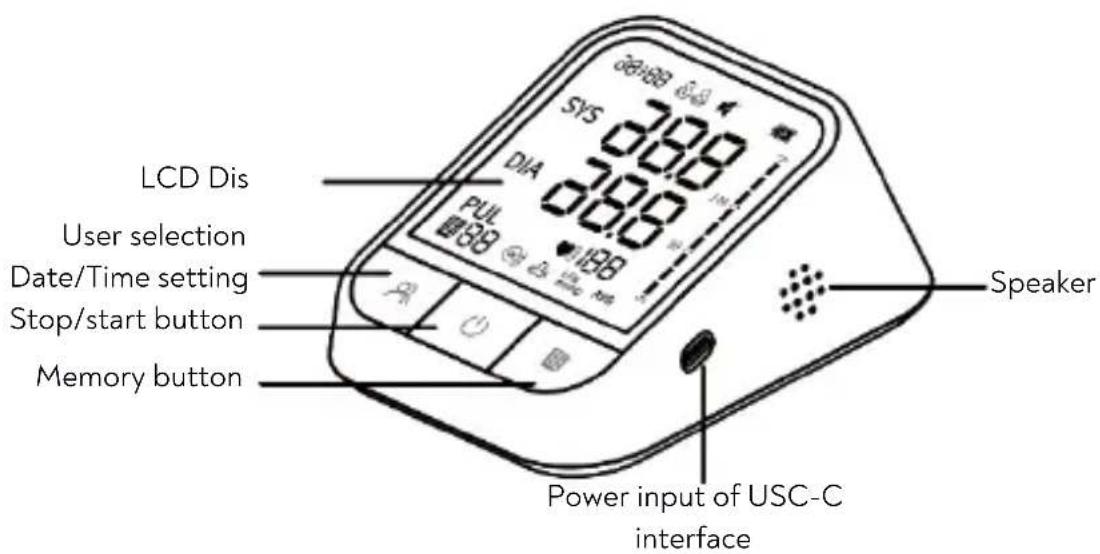 Huslog AOJ-30C - BLOOD PRESSURE MONITOR BASE - 1