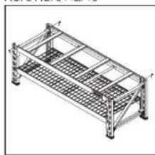 DEWALT DXSTFB048 - Instructions pour la grille métallique et la goupille d'étagère verrouillable (Fig. 8-10) - 1