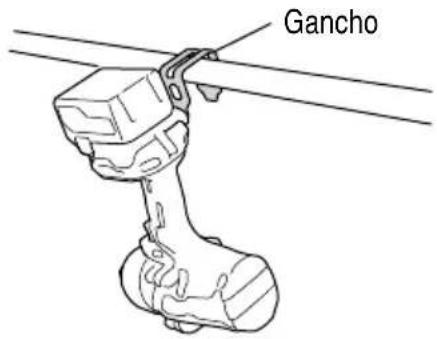 METABO WR 36DF - Uso del gancho - 1