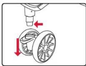 BRITAX B-Lively Double - Retirer les roues avant - 1