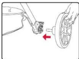 BRITAX B-Lively Double - Instalar las ruedas traseras - 1