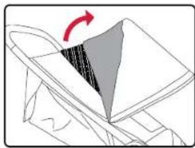 BRITAX B-Lively Double - Ventilación de la capota - 1