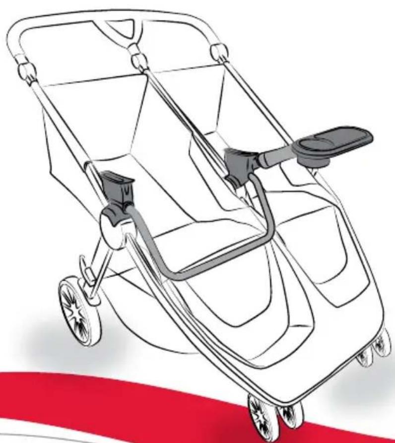 BRITAX B-Lively Double Adapter - B-LIVELY ADAPTADOR PARA ASIENTO DE SEGURIDAD - 1