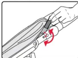 BRITAX B-Lively Double Adapter - Retrait de l'adaptateur et de la barre de bras de la pousette - 4