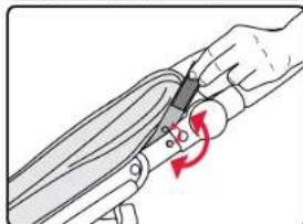 BRITAX B-Lively Double Adapter - Removing ICSA and Arm Bar from Stroller - 4