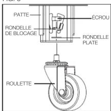 DEWALT DXSTAH025 - Instructions pour l'assemblage du pied (Fig. 5-7) - 1