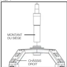 DEWALT DXSTAH025 - Instructions pour le montant du siège et le siège à coussin (Fig. 1-4) - 1