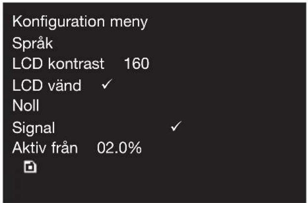 Hazet 7903E - Konfiguration meny - 1