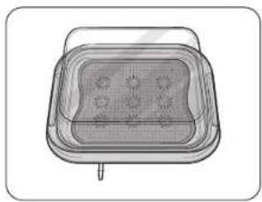 SAMSUNG NV7B6795JDK - Samenstellen van de stoomcontainer (alleen bepaalde modellen) - 3