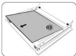 SAMSUNG NV7B6795JDK - Vitre de la porte - 4