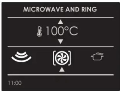 Fulgor Milano FCMO 7510 TEM - Microwave + Ring Function - 2
