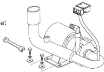 Monogram UCC15NPRII - INSTALLER LA POMPE DE VIDANGE (suite) - 1