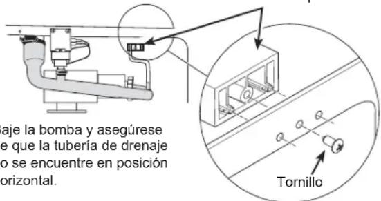 Monogram UCC15NPRII - CONECTE LA BOMBA DE DESAGÜE A LA MÁQUINA DE HIELO (Cont.) Ensamble del - 3