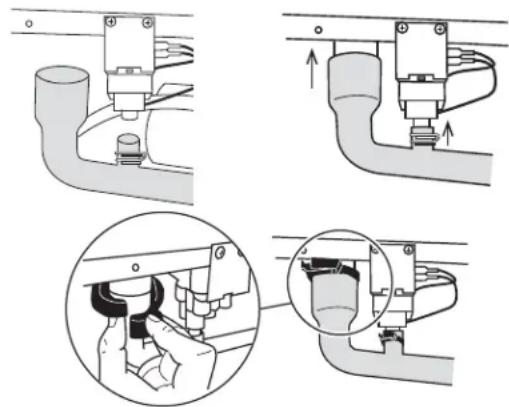 Monogram UCC15NPRII - INSTALLER LA POMPE DE VIDANGE (suite) - 2