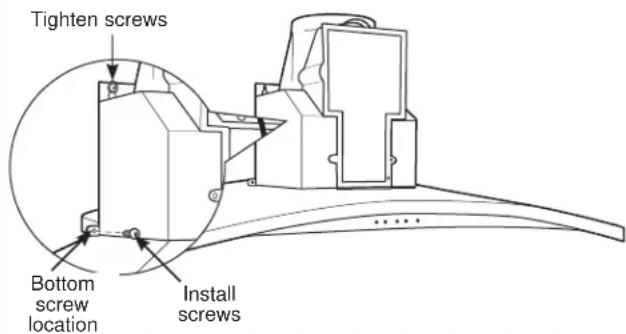 Monogram UVW7361SWSS - WARNING - 1