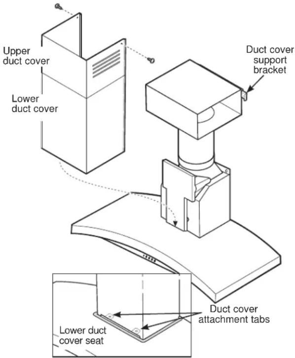 Monogram UVW7361SWSS - STEP 7: INSTALL DUCT COVERS - 2