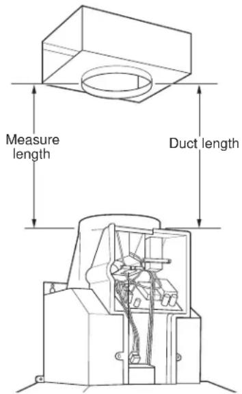 Monogram UVW7361SWSS - STEP 5: SIZE AND CUT DUCT PIECE - 1