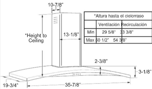 Monogram UVW7361SWSS - ADVERTENCIA - 1