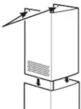 Monogram UVW7361SWSS - ÉTAPE 7 : INSTALLATION DES COUVRE-CONDUITS - 1