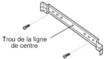 Trou de la ligne de centre