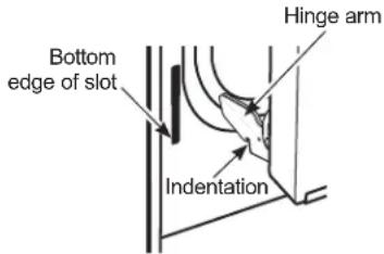Monogram ZTD90DSSNSS - To replace the door: - 2