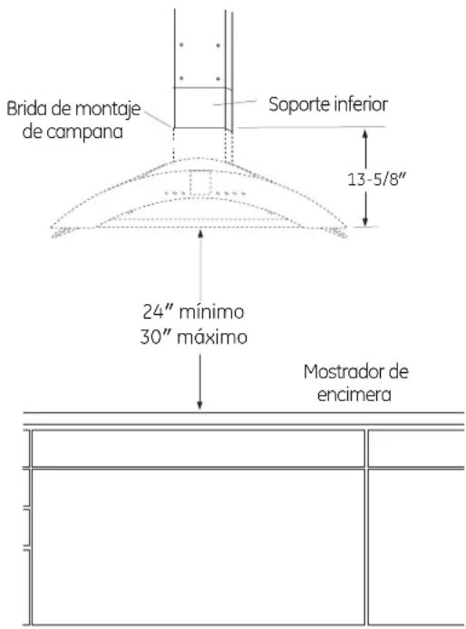 Monogram ZV850SPSS - INSTALE EL ARMAZÓN DE SOPORTE INFERIOR - 1