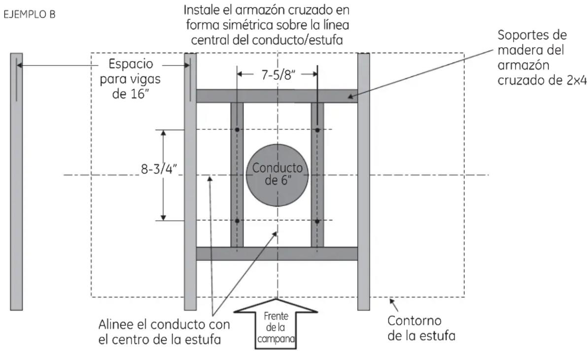 Monogram ZV850SPSS - Estructura del soporte de cielorraso - 2