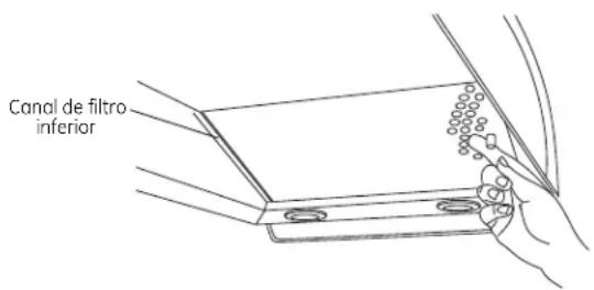 Monogram ZV850SPSS - Instale los filtros de grasa - 1