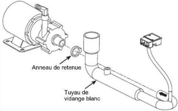 Monogram UNC15NPWII - INSTALLER LE NOUVEAU TUYAU DE VIDANGE - 1