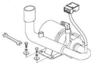 Monogram UNC15NPWII - INSTALLER LA POMPE DE VIDANGE (suite) - 1
