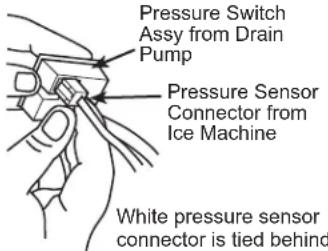 Monogram UNC15NPWII - CONNECT DRAIN PUMP TO ICE MACHINE (Cont.) - 1
