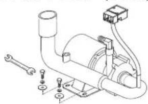 Monogram UNC15NPWII - INSTALL THE DRAIN PUMP (Cont.) - 1