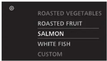 ROASTED VEGETABLES ROASTED FRUIT SALMON WHITE FISH CUSTOM