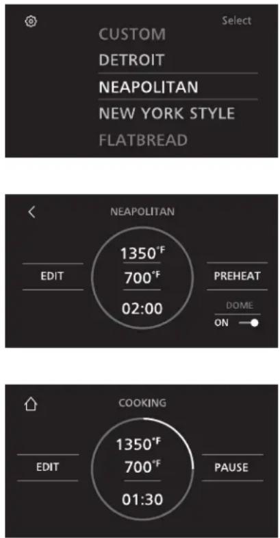 Monogram ZEP30FRSS - PROCÉDURE DE CUISSON DE PIZZA - 1