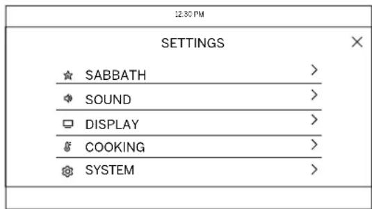 Monogram ZTDX1FPSNSS - SETTINGS - 2