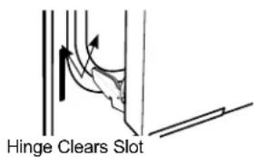 Monogram ZTSX1FPSNSS - To remove the door: - 2
