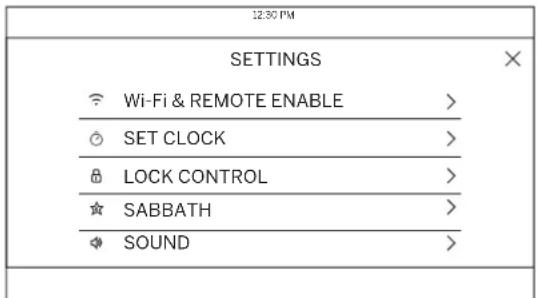 Monogram ZTS90DSSNSS - SETTINGS - 1