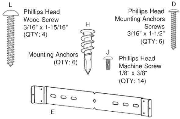 Monogram UVW8361SLSS - HARDWARE COMPONENTS - 1