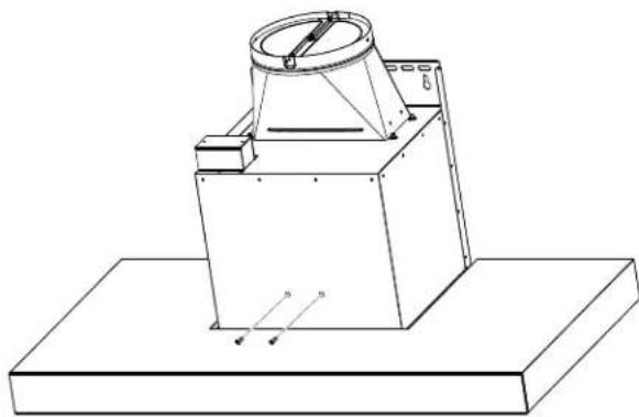 Monogram UVW8361SLSS - INSTALLING THE HOOD - 2