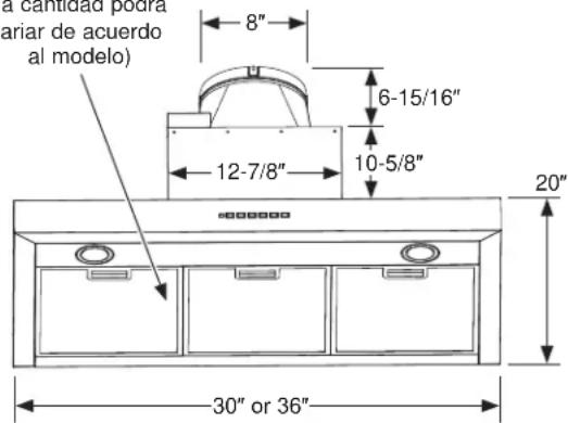 Monogram UVW8361SLSS - ADVERTENCIA - 1