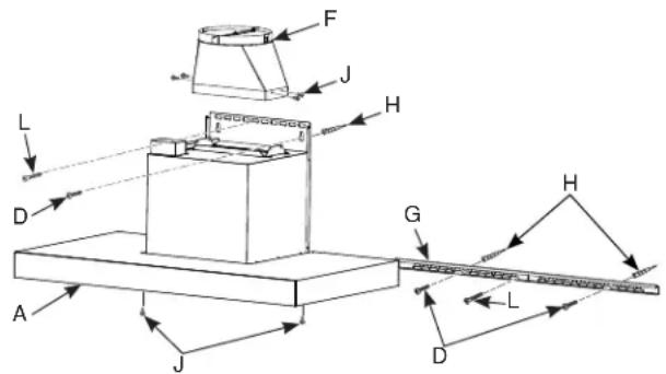Monogram UVW8361SLSS - RANGE HOOD COMPONENTS - 3