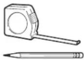 Monogram UVW8361SLSS - TOOLS AND MATERIALS REQUIRED (NOT SUPPLIED) - 1