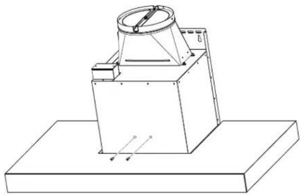 Monogram UVW9301SLSS - INSTALLATION DE LA HOTTE - 2