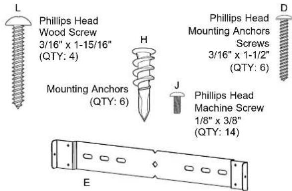 Monogram UVW9301SLSS - HARDWARE COMPONENTS - 1