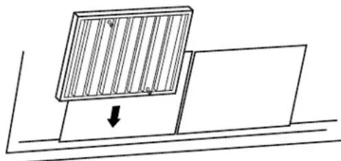 Monogram ZVW1360SPSS - FILTRES À GRAISSE À DÉFLECTEUR ET PLATEAUX D'ÉGOUTTEMENT - 4