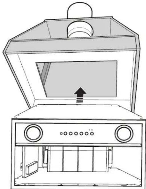 Monogram UVC7300SLSS - INSTALLER LA DOUBLURE DE LA HOTTE (le cas échéant) - 2