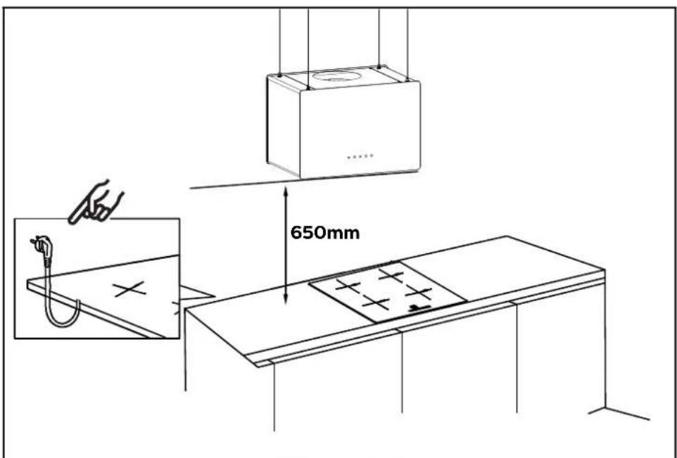 CIARRA CBCB4850 - Install the Hood: - 1