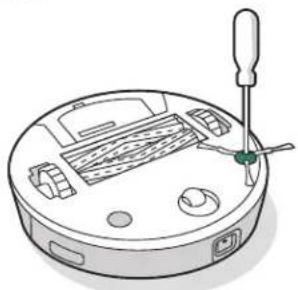 IROBOT Roomba Combo 10 Max - Nettoyage de la brosse latérale - 1