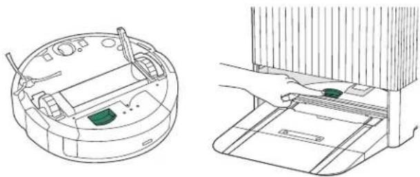 IROBOT Roomba Combo 10 Max - Voyant lumineux d'élimination de la saleté - 1