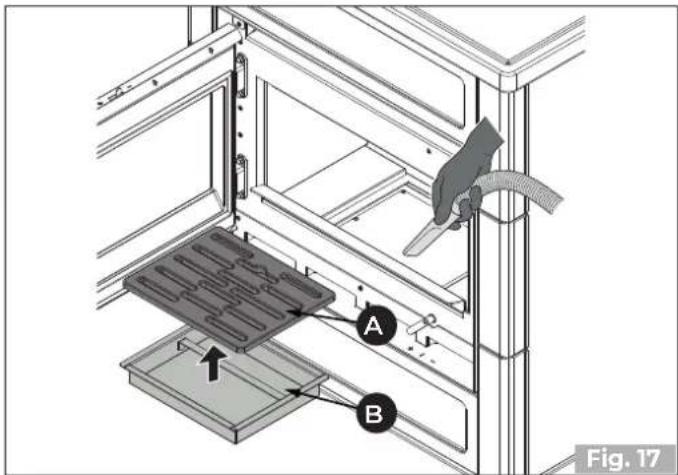 Palazzetti Asia - Cleaning the fire box - 5